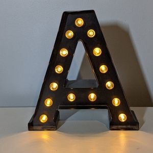 Marquee Letter - A
